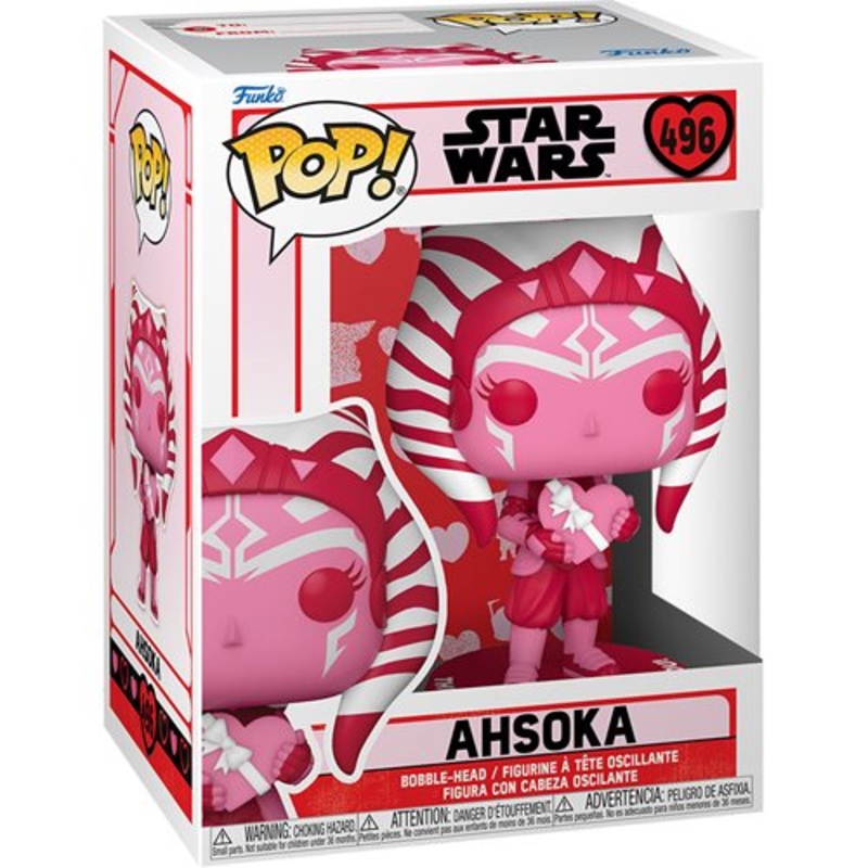 Star Wars Valentines – Ahsoka Tano Pop! Vinyl Figure