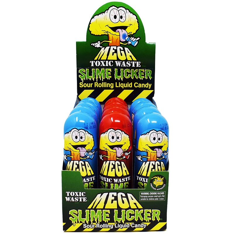 Toxic Waste Mega Slime Licker Assorted Flavors 3 oz.