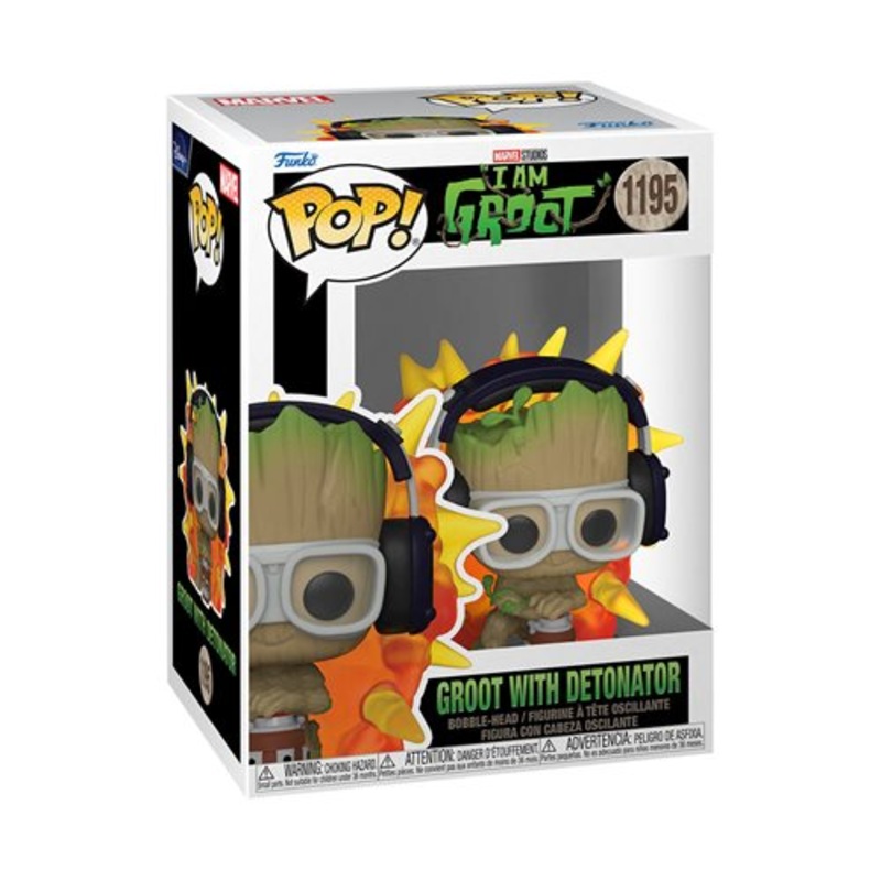 I Am Groot – Groot with Detonator Funko Pop! Vinyl Figure