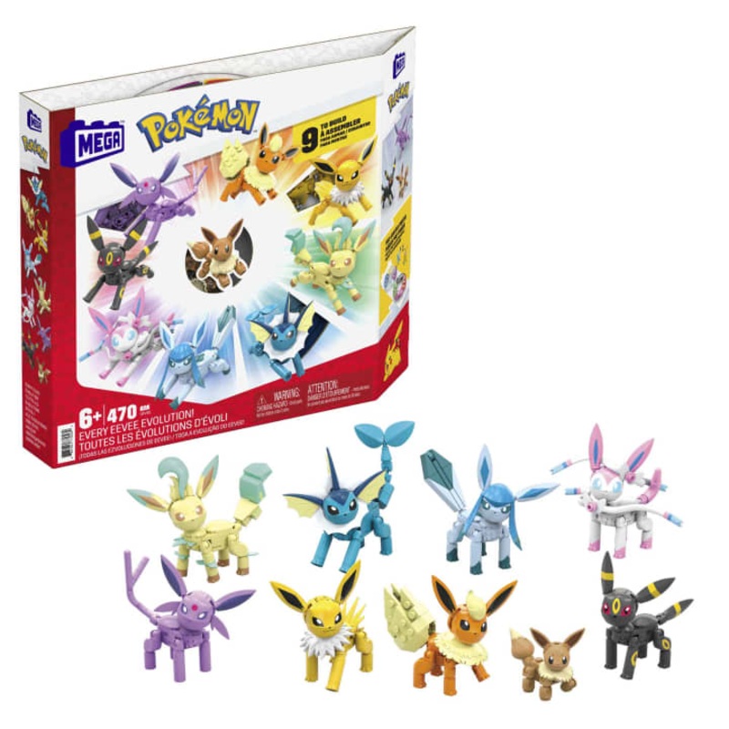 MEGA Pokmon Action Figure Every Eevee Evolution