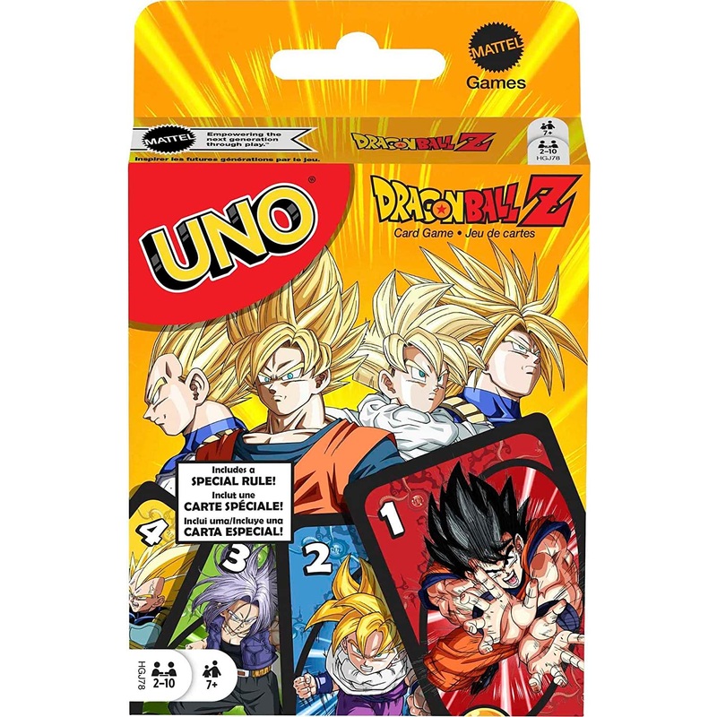 UNO Card Game – Dragon Ball Z