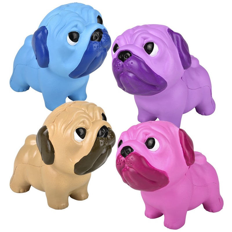6.5 Squish Pug – Assorted Styles