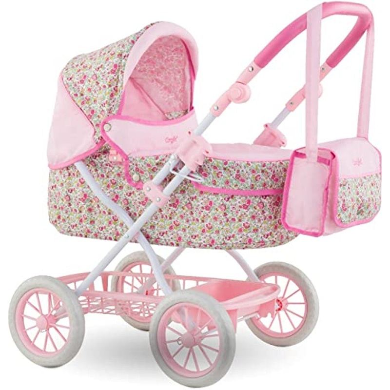Floral Baby Doll Carriage for 14/17 Baby Doll