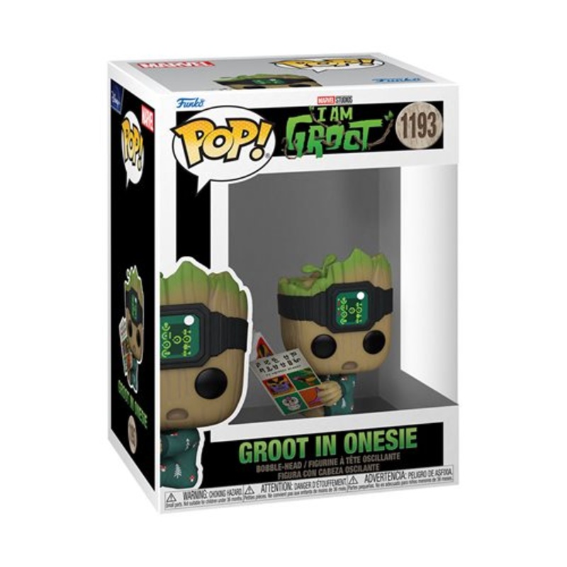 I Am Groot – Groot in Onsie with Book Funko Pop! Vinyl Figure