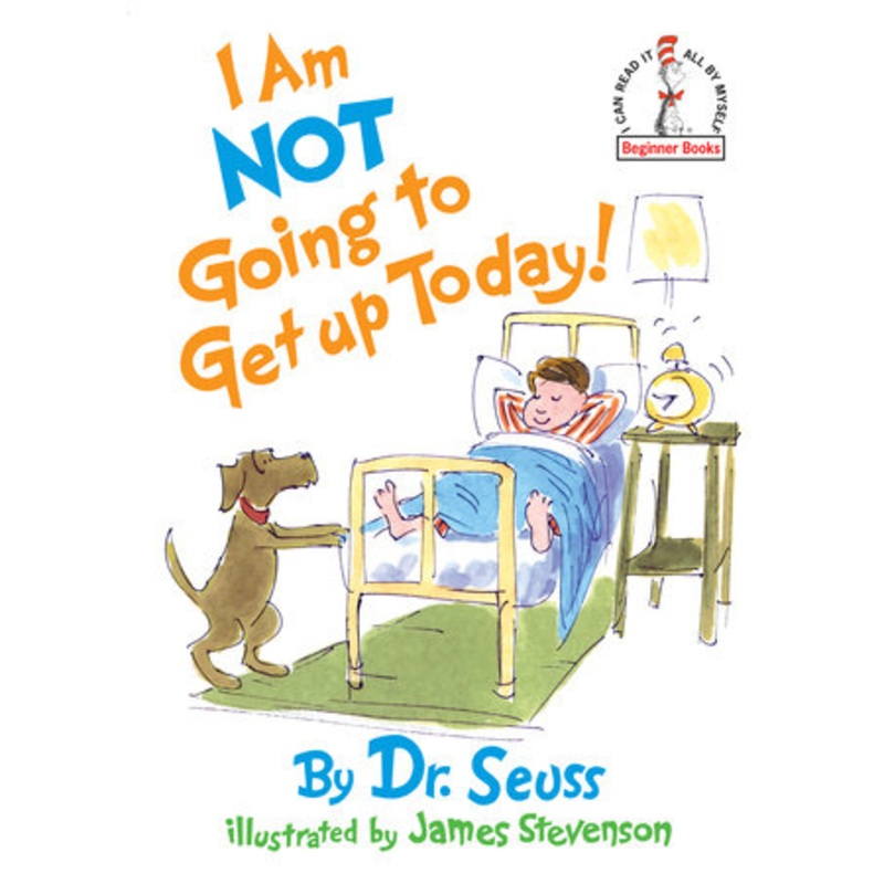 I Am Not Going To Get Up Today!