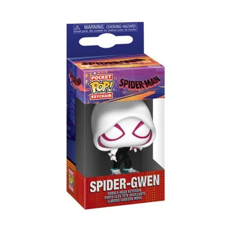 Spider-Man: Across the Spider-Verse – Spider-Gwen Funko Pocket Pop! Key Chain