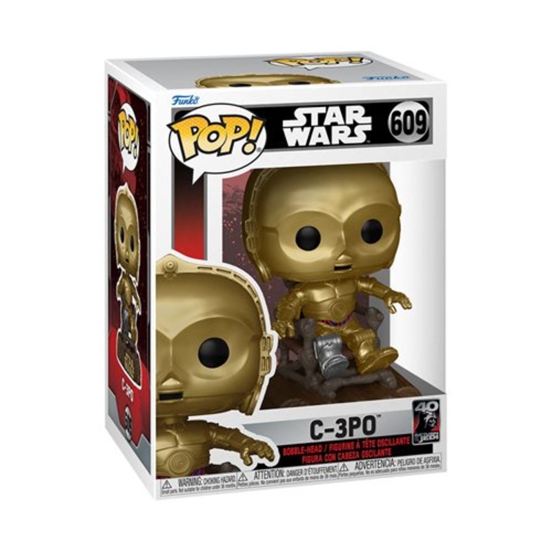 Star Wars: Return of the Jedi 40th Anniversary – C-3PO in Chair Funko Pop! Vinyl Figure