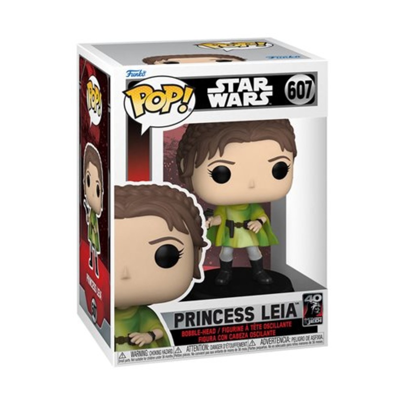 Star Wars: Return of the Jedi 40th Anniversary – Leia (Endor) Funko Pop! Vinyl Figure