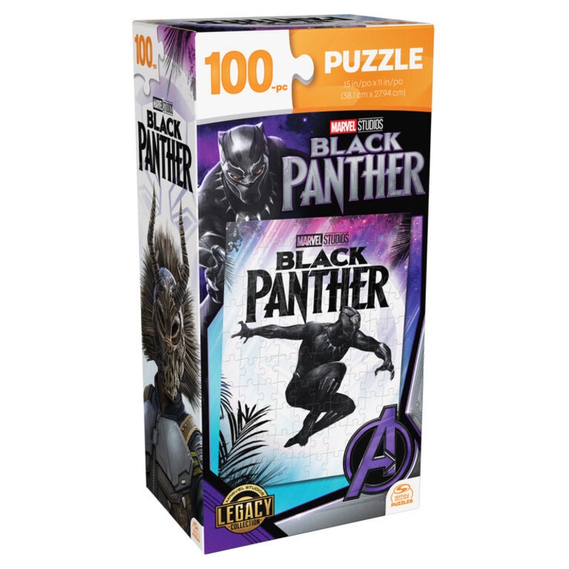 100-Piece Tower Jigsaw Puzzle – Marvel Comics Black Panther
