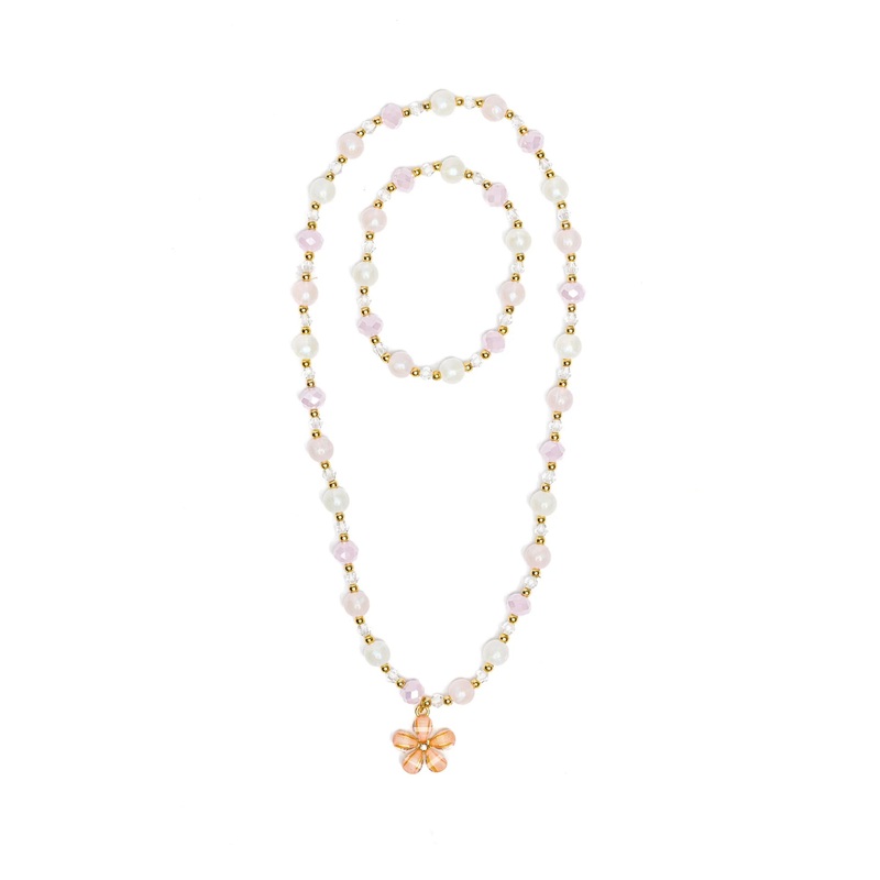 Beautiful Bloom Necklace and Bracelet Set