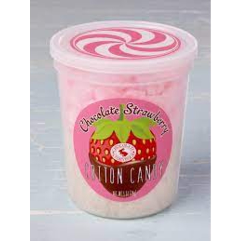 Chocolate Covered Strawberry Gourmet Cotton Candy