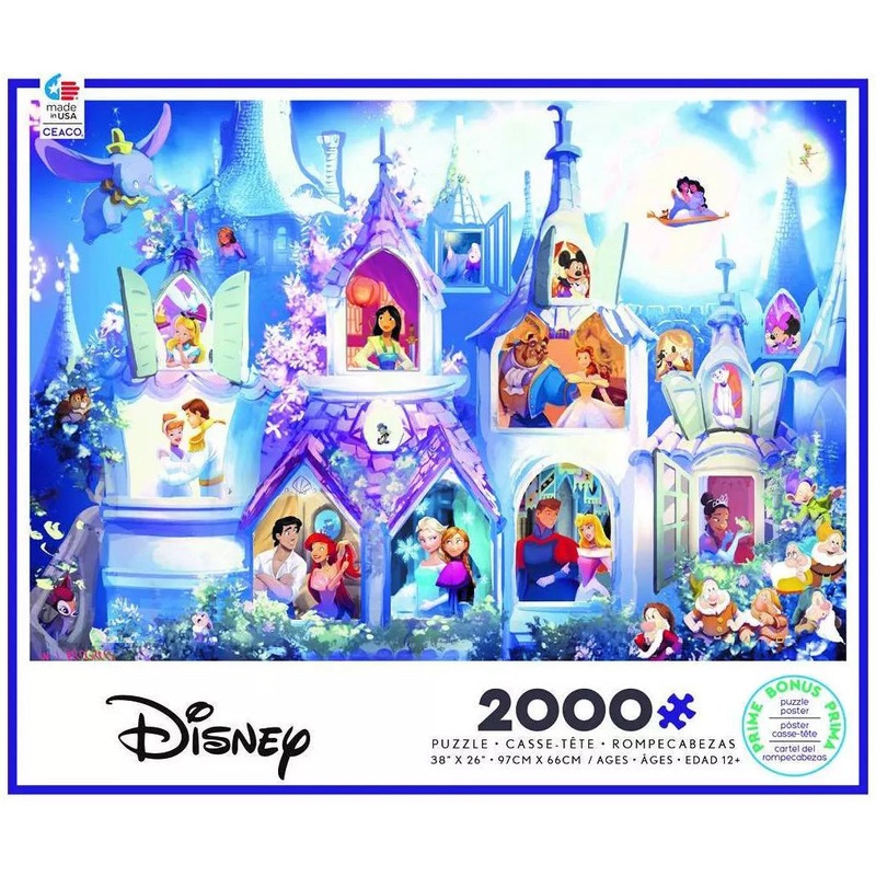 Disney – Princess Castle – 2000 Piece Puzzle
