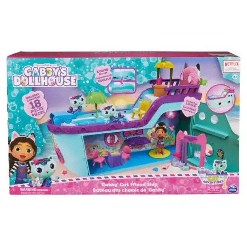 Gabby’s Dollhouse Gabby Cat Friend Ship