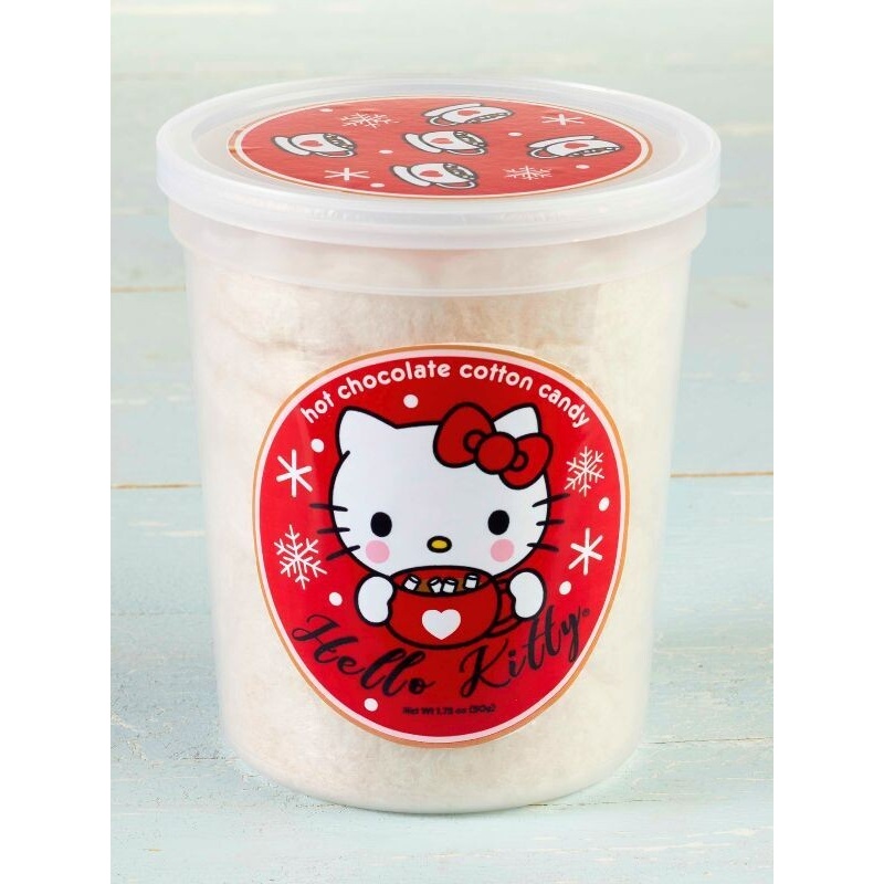 Hello Kitty Holiday Hot Chocolate Gourmet Cotton Candy