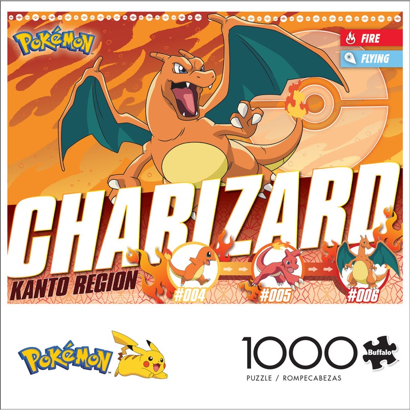 Pokmon: Charizard – 1000 Piece Puzzle