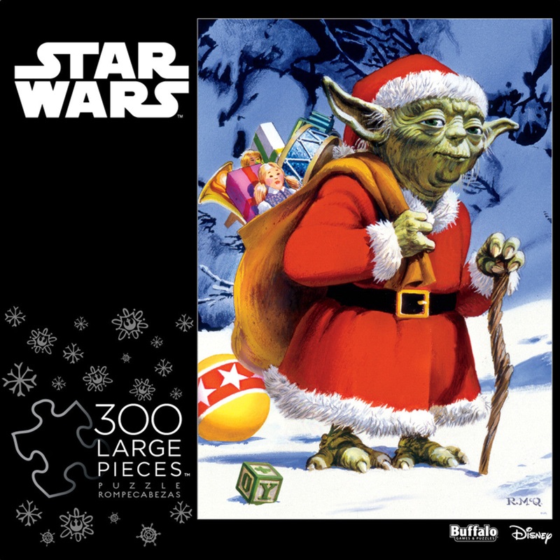 Star Wars: Holiday Yoda – 300 Large Piece Puzzle