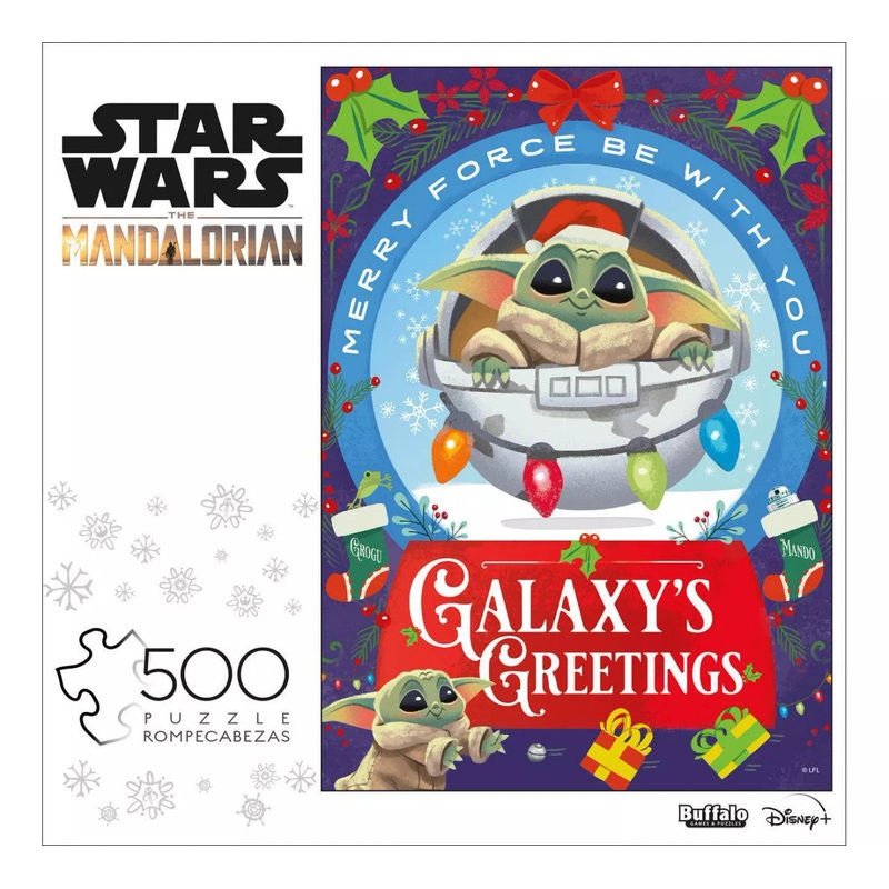 Star Wars: The Mandalorian: Galaxy’s Greetings – 500 Piece Puzzle
