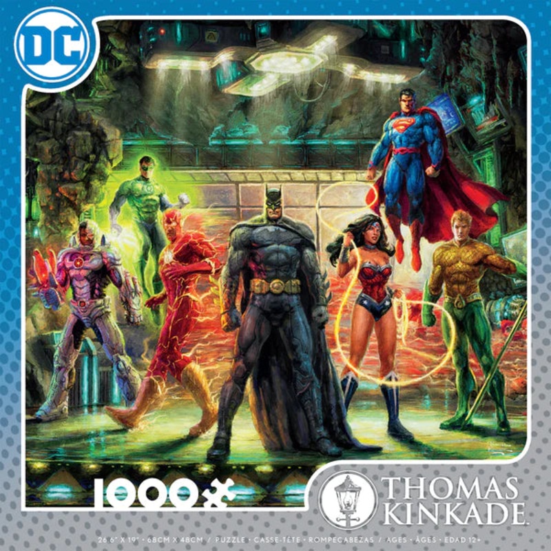 Thomas Kinkade DC Comics – The Justice League – 1000 Piece Puzzle
