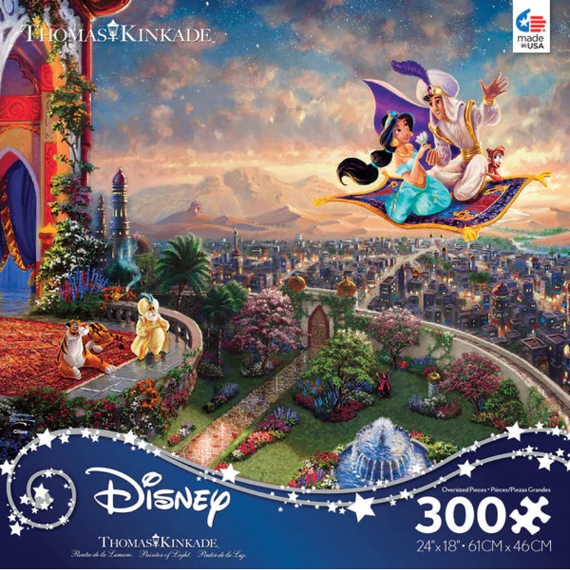Thomas Kinkade Disney – Aladdin – 300 Piece Puzzle