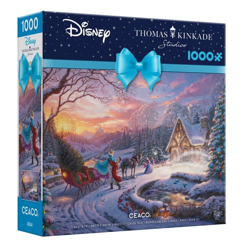 Thomas Kinkade Disney – Cinderella Bringing Home the Tree – 1000 Piece Puzzle
