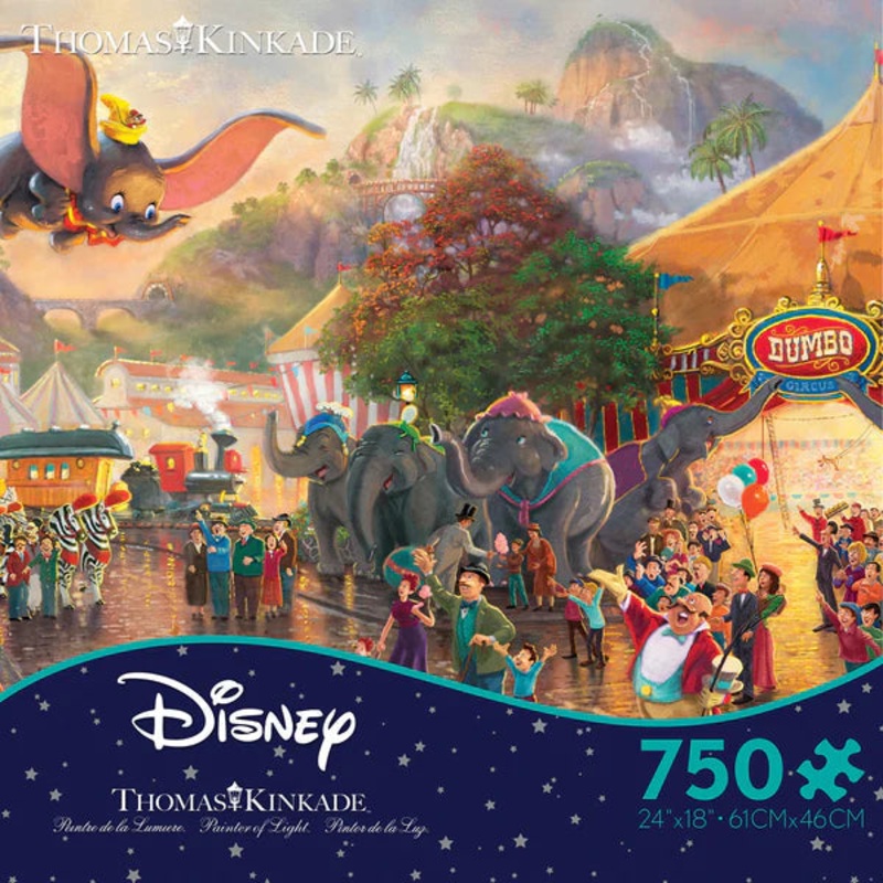 Thomas Kinkade Disney – Dumbo – 750 Piece Puzzle