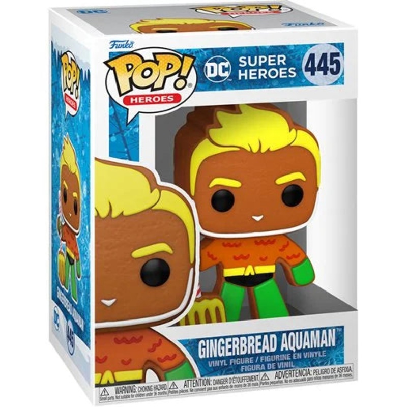 DC Comics Super Heroes – Gingerbread Aquaman Funko Pop! Vinyl Figure