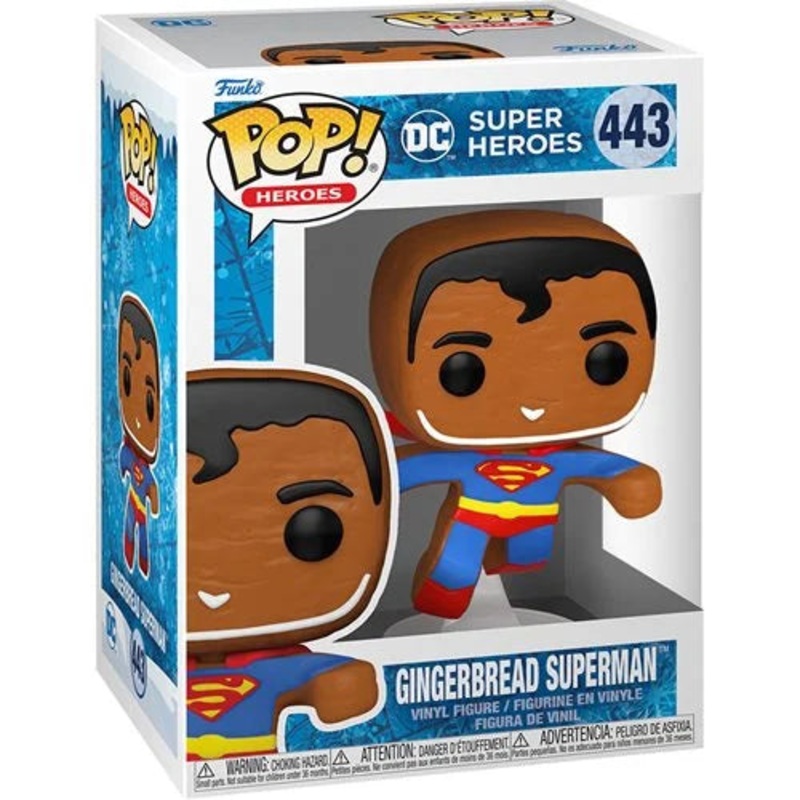 DC Comics Super Heroes – Gingerbread Superman Funko Pop! Vinyl Figure