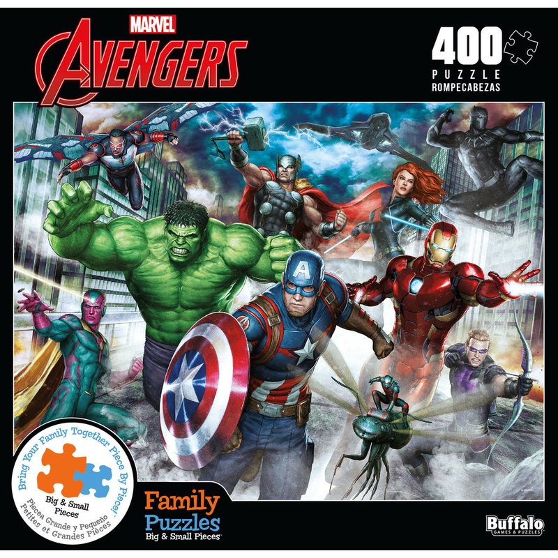 Family Puzzle: Marvel: Avengers Assemble! – 400 Piece Puzzle