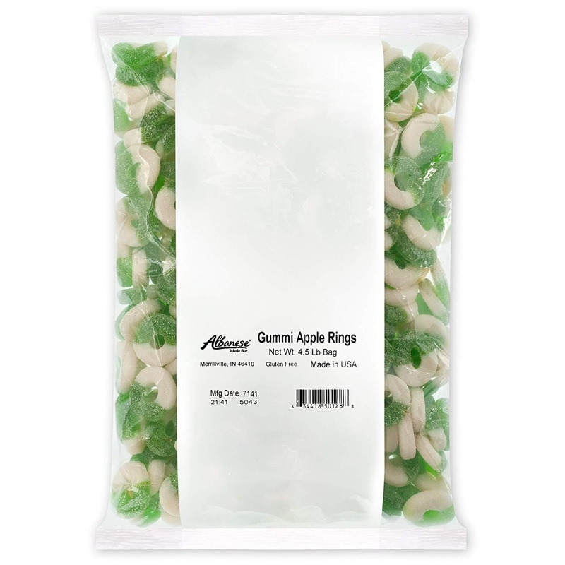 Gummi Apple Rings 4.5 lb. Bag