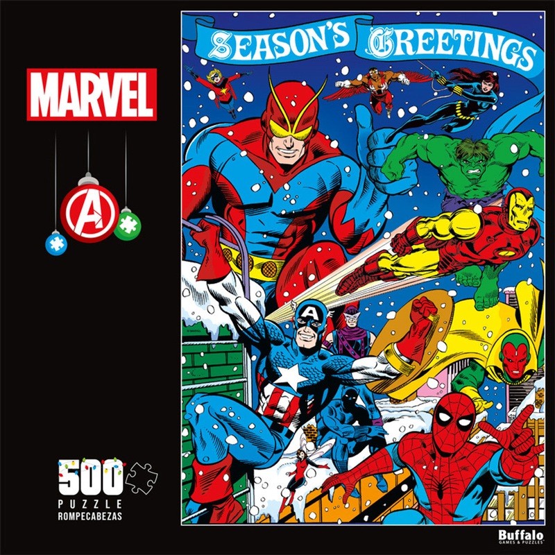 Marvel: Seasons Greetings from The Avengers – 500 Piece Puzzle