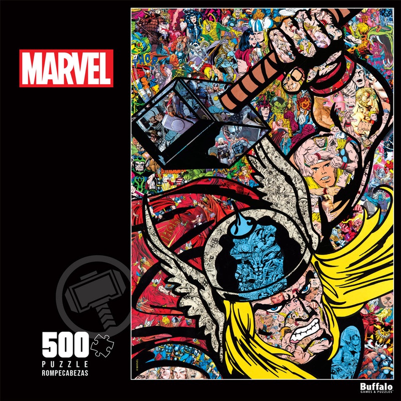 Marvel: Thor Collage – 500 Piece Puzzle