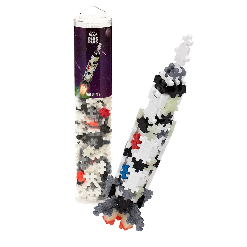 Plus-Plus Tube – 240 pc Saturn V Rock