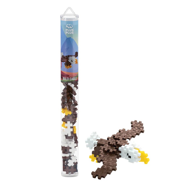 Plus-Plus Tube – Bald Eagle
