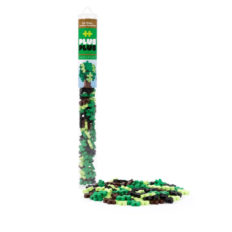 Plus-Plus Tube – Camouflage Mix