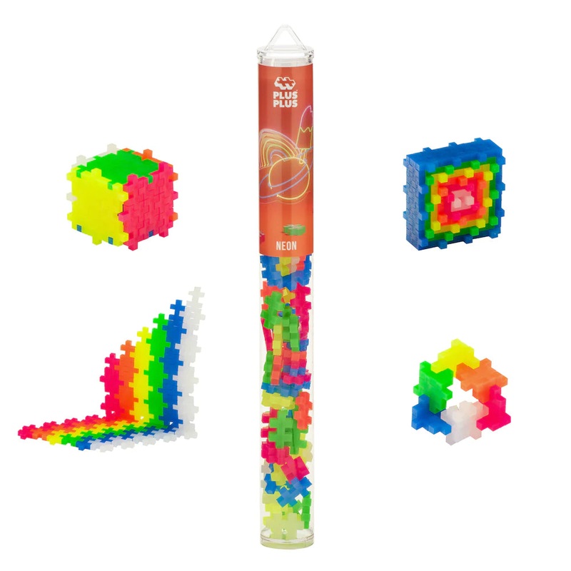 Plus-Plus Tube – Neon Mix