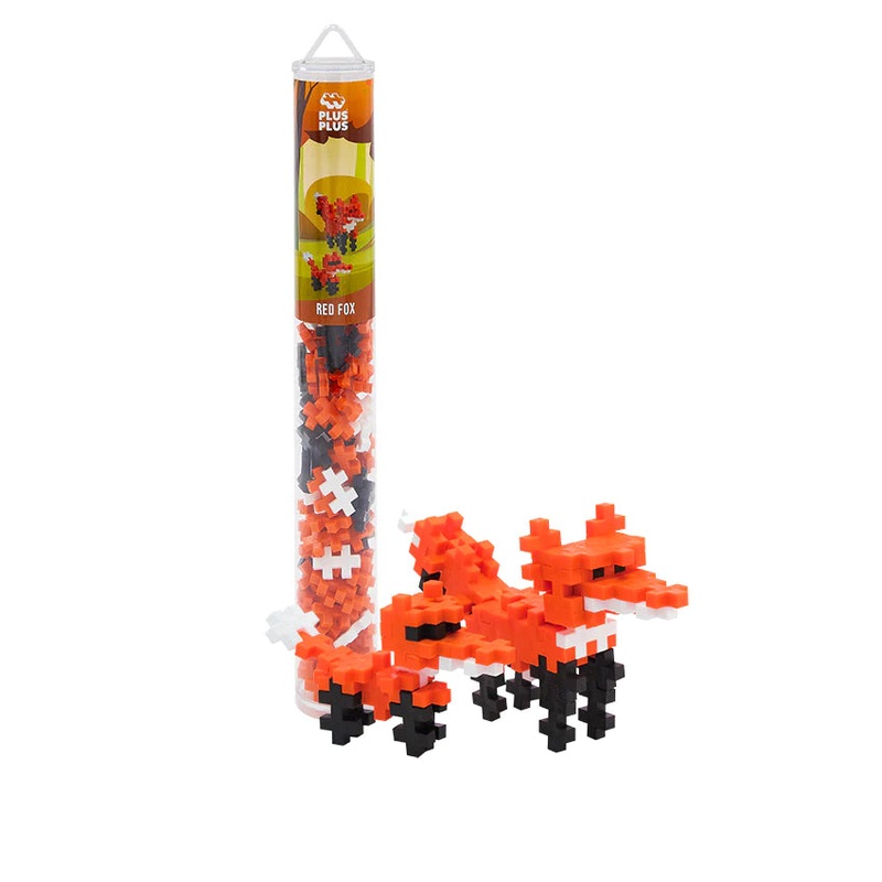 Plus-Plus Tube – Red Fox