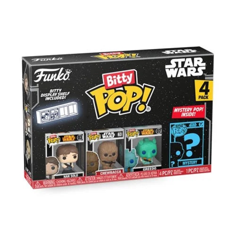 Star Wars – Han Solo Funko Bitty Pop! Mini-Figure 4-Pack