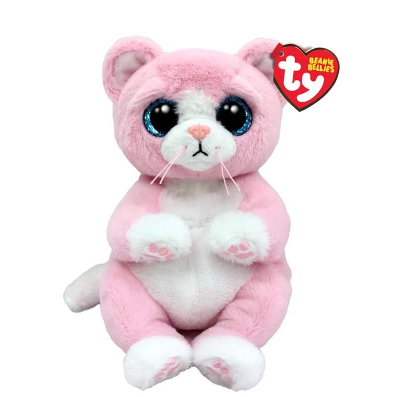 Beanie Bellie – Lillibelle the Pink Cat – 13 Medium