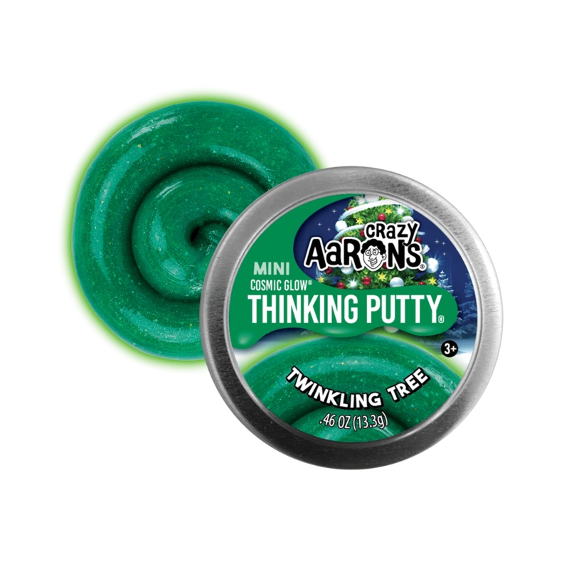 Crazy Aaron’s 2 Mini Tin Holiday – Twinkling Tree
