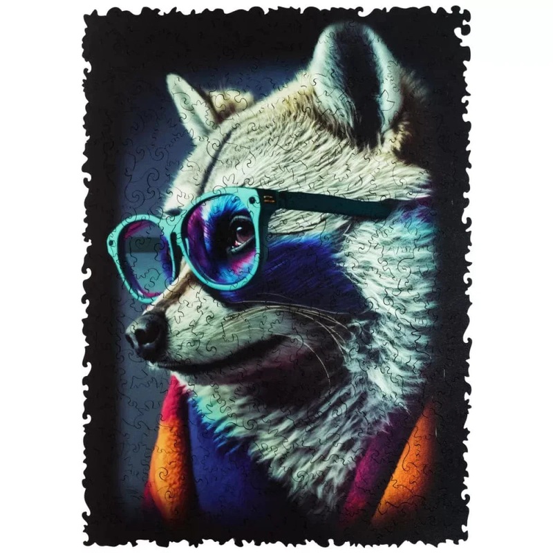 GlowUp – Art Bandit Wooden Jigsaw Puzzle
