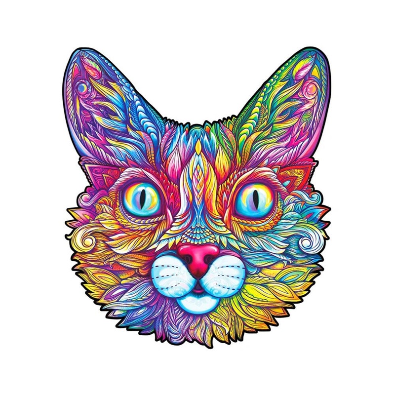 Impressive Cat Wooden Puzzle