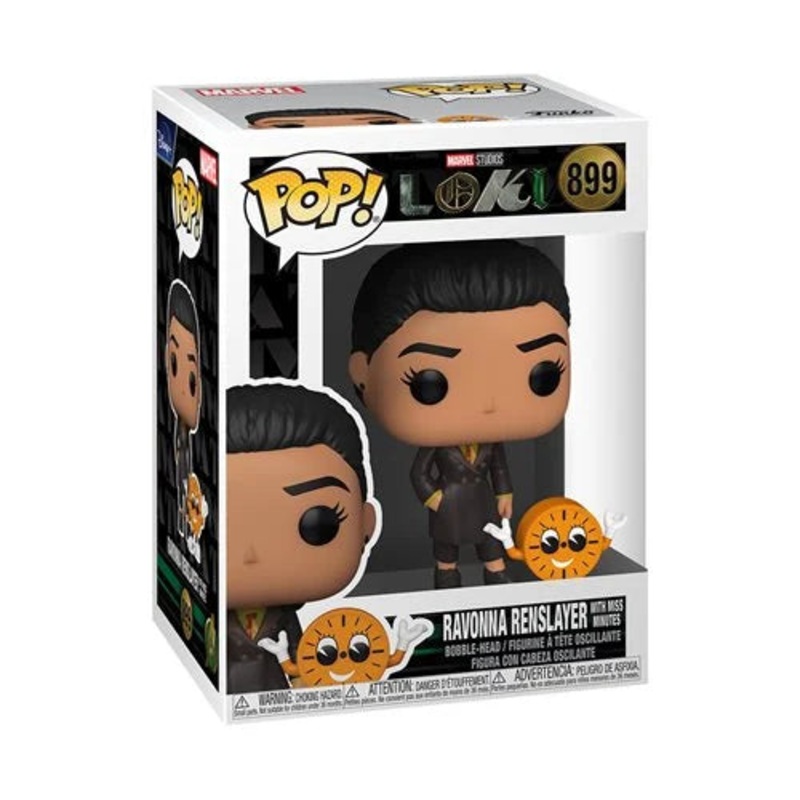 Loki – Ravonna Renslayer with Miss Minutes Funko Pop! Vinyl Figure and Buddy