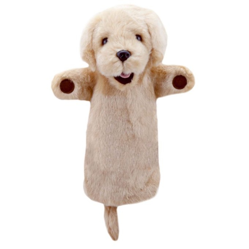Long Sleeved Glove Puppets – Yellow Labrador