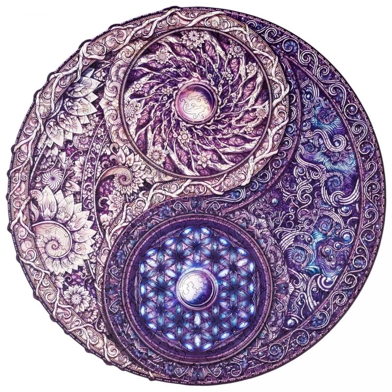 Mandala – Overaching Opposites Wooden Jigsaw Puzzle