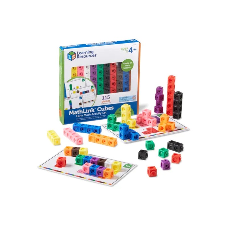 Mathlink Cubes Early Math Activity Set