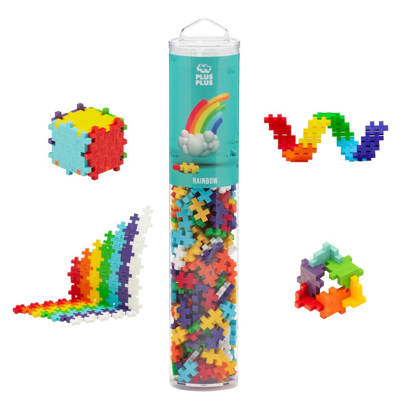 Plus-Plus Tube – 240 pc Rainbow Mix