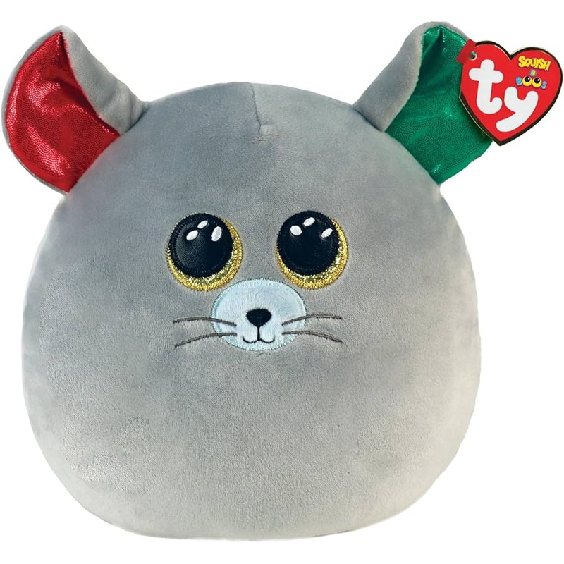 Squish A Boo – Chipper the Grey Mouse – Medium