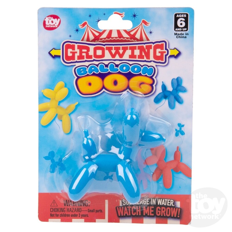 3 Growing Balloon Dog