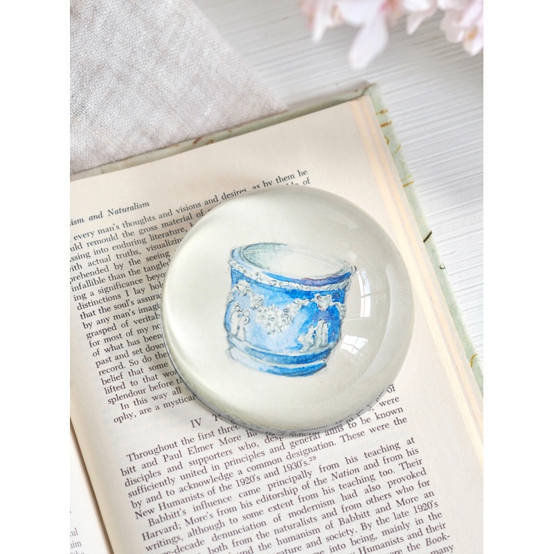 Delft Dome Paperweight