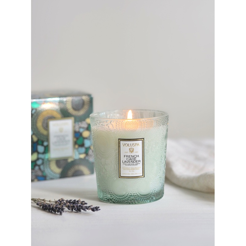 French Cade Lavender Boxed Candle